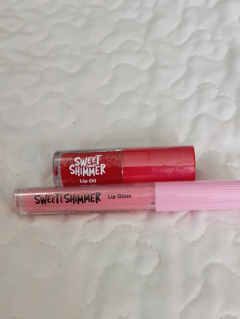 Lip Duo — Red Lip Oil & Light Pink Lip Gloss